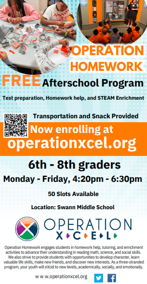 Operation Xcel After School Programming